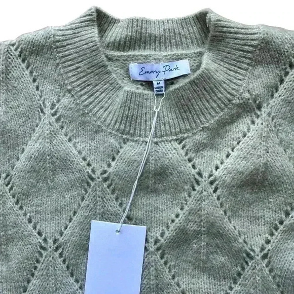 Emory Park knitted pullover gray size M - Picture 3 of 7